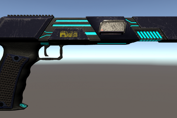 Repulsor Pistol in Unity